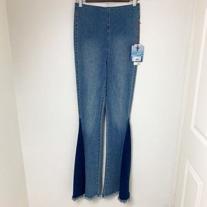 Show Me Your Mumu Two Tone Berkeley Bells Jeans 26